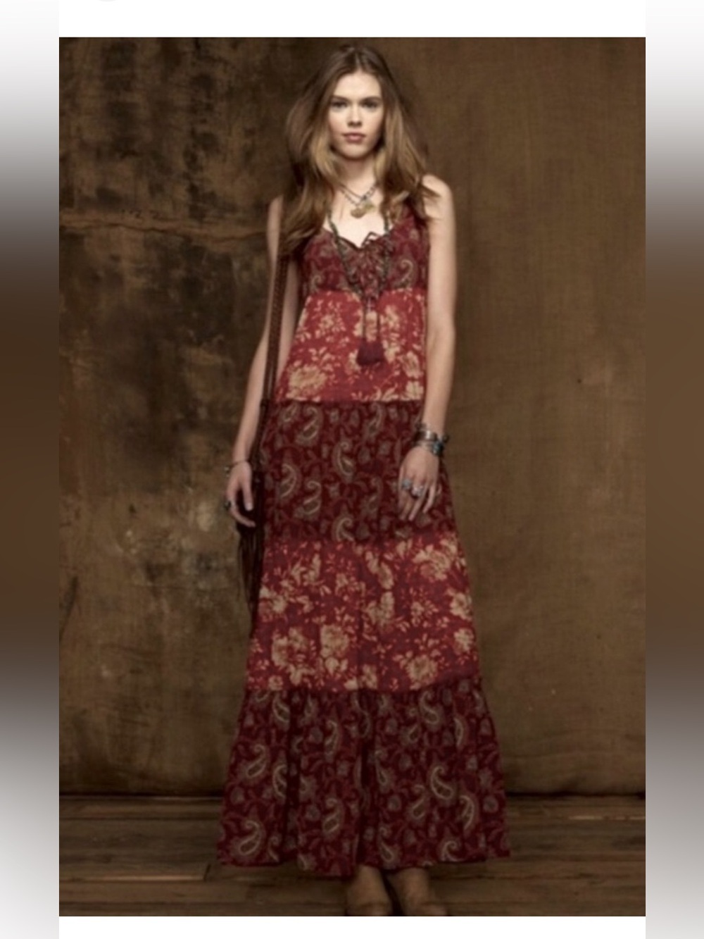 Ralph Lauren Tiered Maxi Dress